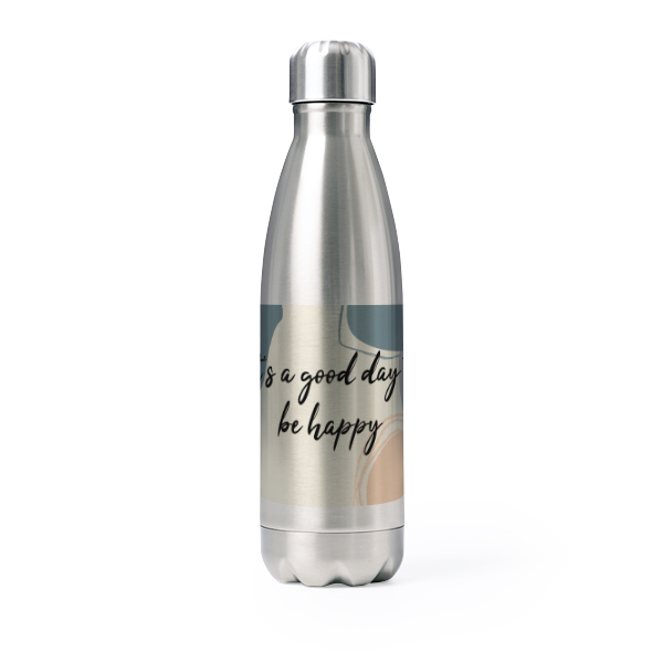 Drink Bottle stainless steel Grey