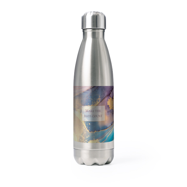 Drink Bottle stainless steel Grey