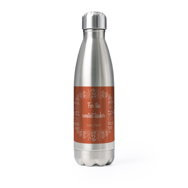 Drink Bottle stainless steel Grey