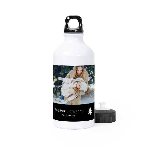 Bouteille isotherme en aluminium blanc 50 cl