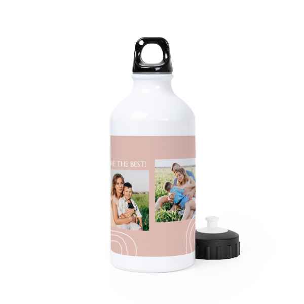 Bouteille isotherme en aluminium blanc 50 cl Bouteille isotherme en aluminium blanc 50 cl