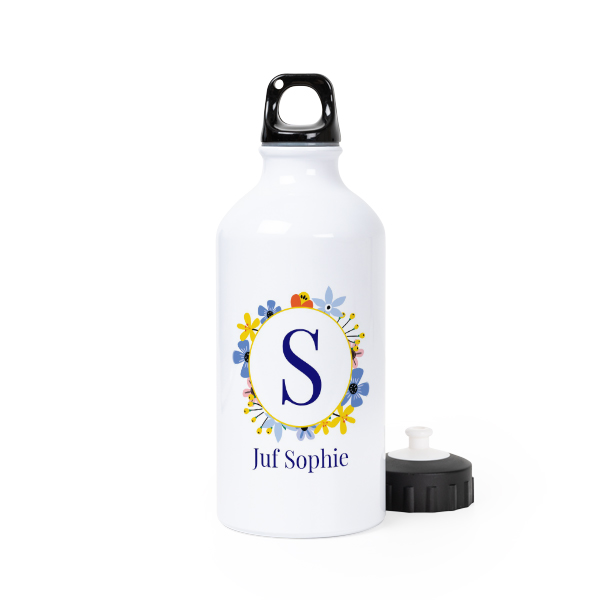 Drinkfles aluminium wit 50 cl