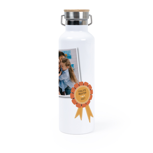 Drinkfles roestvrij staal 75 cl