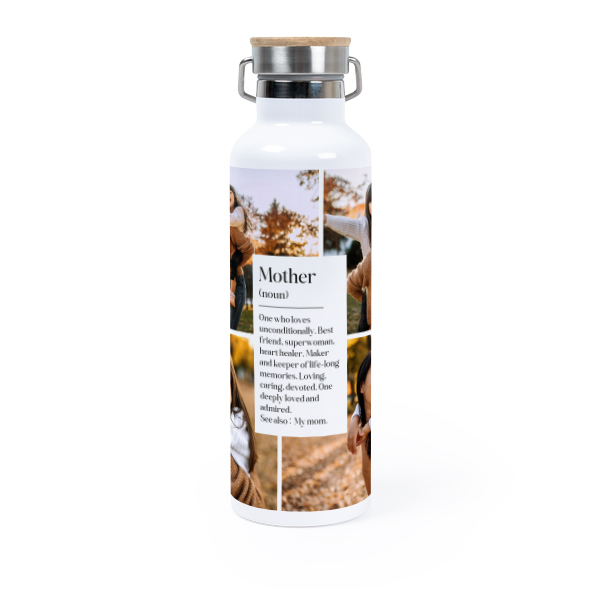 Thermos flask with bamboo lid 75 cl Thermos flask with bamboo lid 75 cl