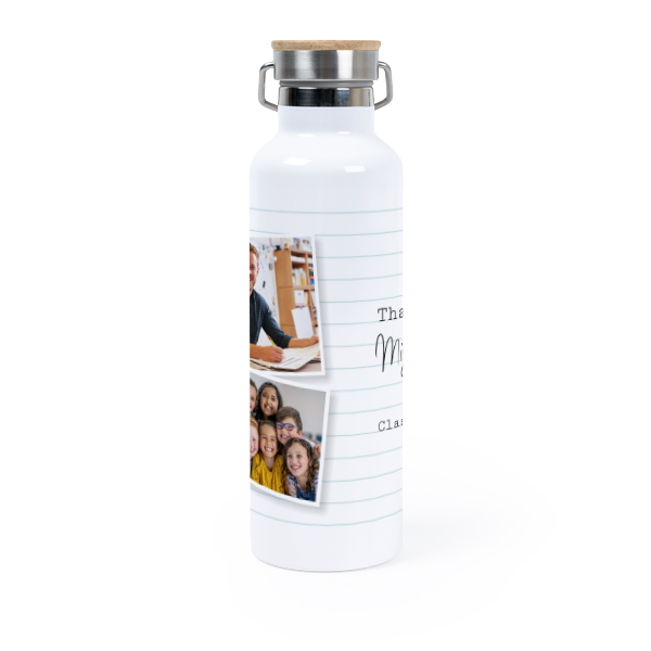 Termospullo bambukorkilla 75 cl