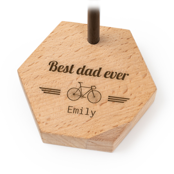 Headset stand with engraving Headset stand with engraving