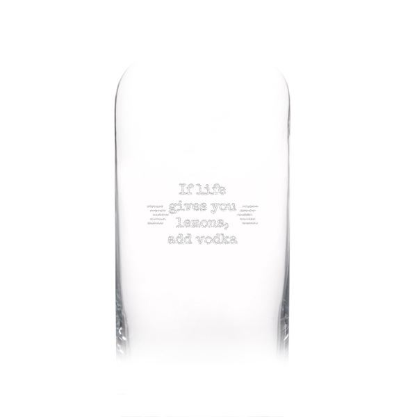 Glasflasche mit Korken Glasflasche mit Korken