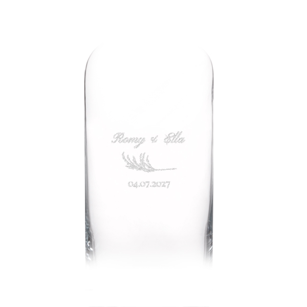 Glasflasche mit Korken Glasflasche mit Korken
