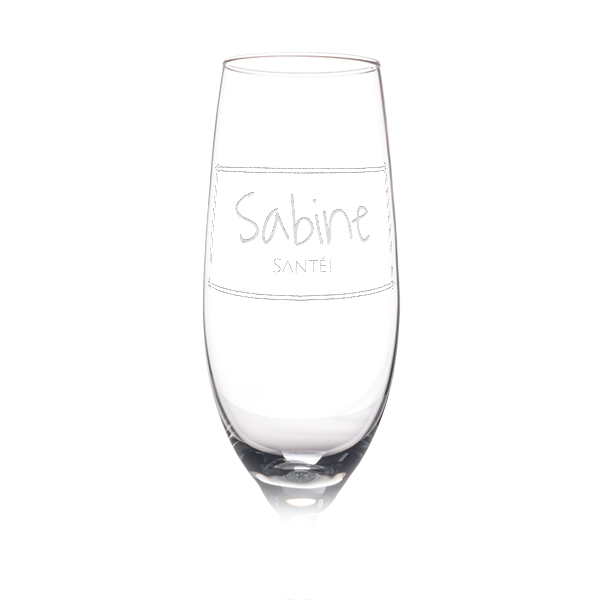 Verres à champagne (lot de 2)