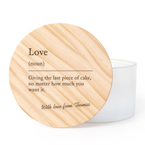 Scented Candle S - Engraved