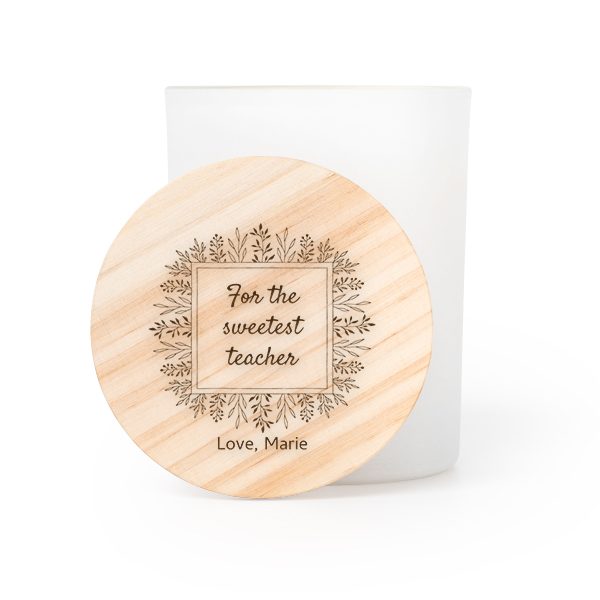 Scented Candle S - Engraved