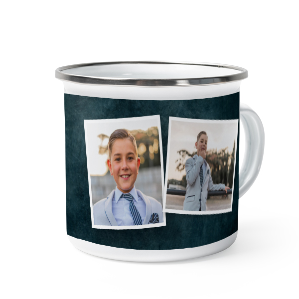 Mug émaillé bord alu Mug émaillé bord alu