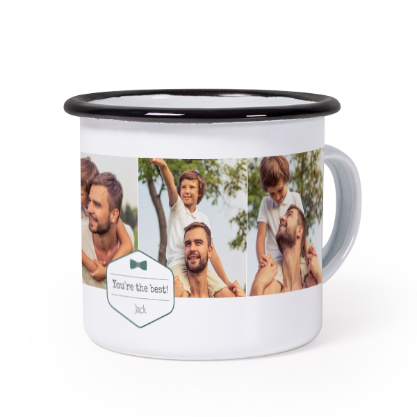 Enamel Mug Black