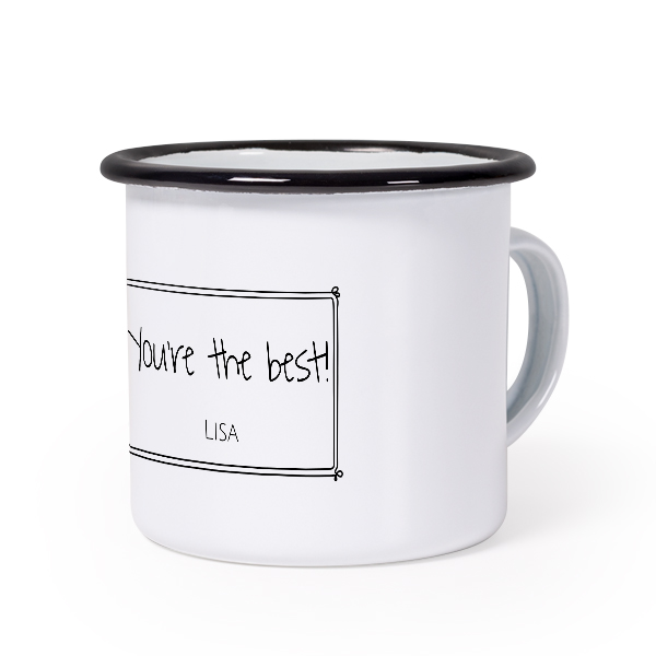 Enamel Mug Black Enamel Mug Black