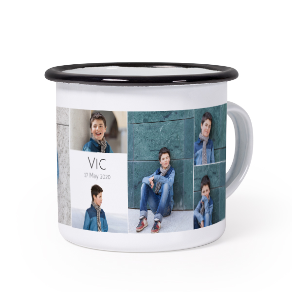 Enamel Mug Black Enamel Mug Black