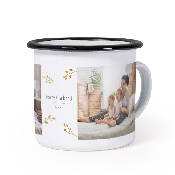 Enamel Mug Black