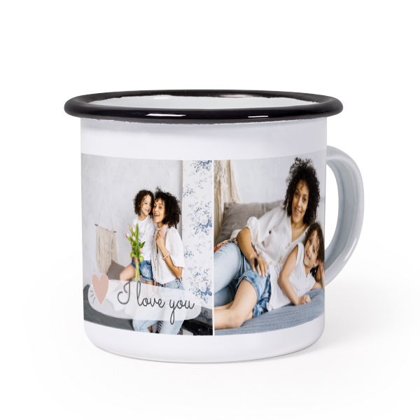 Enamel Mug Black