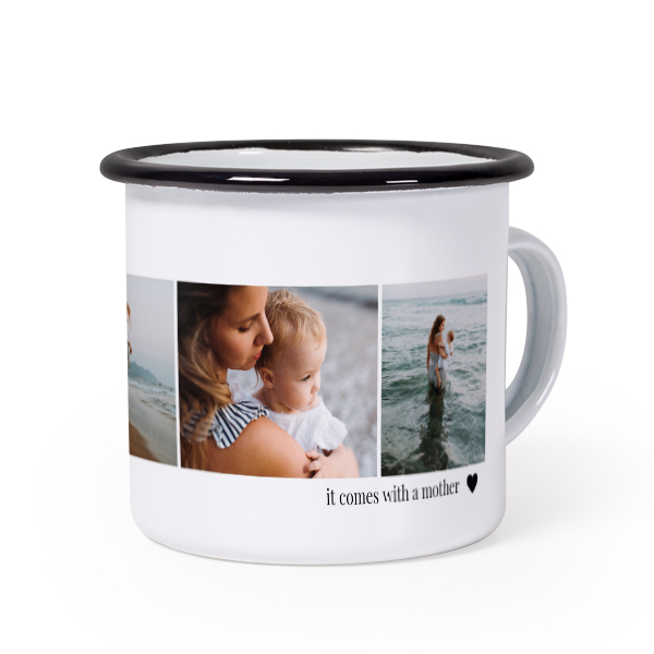 Enamel Mug Black