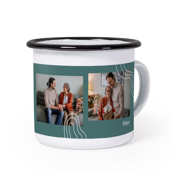 Enamel Mug Black