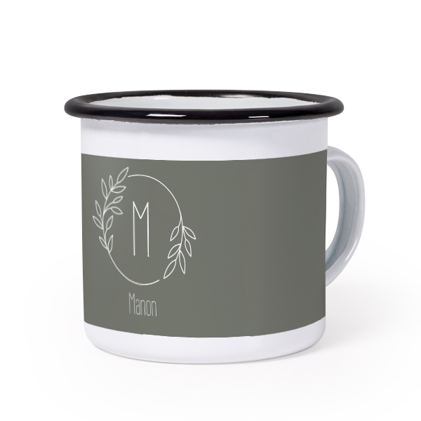 Enamel Mug Black