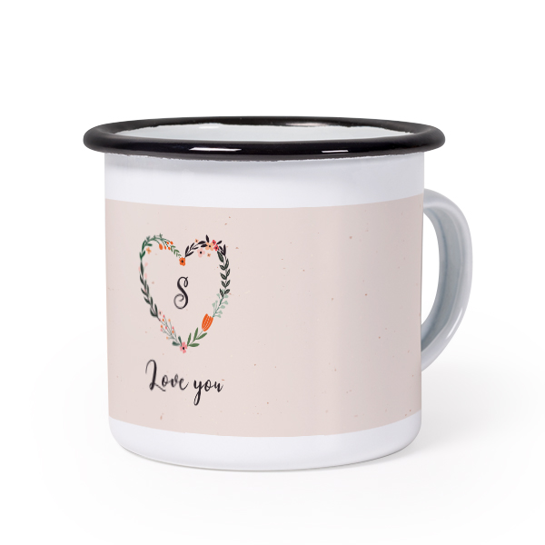 Enamel Mug Black