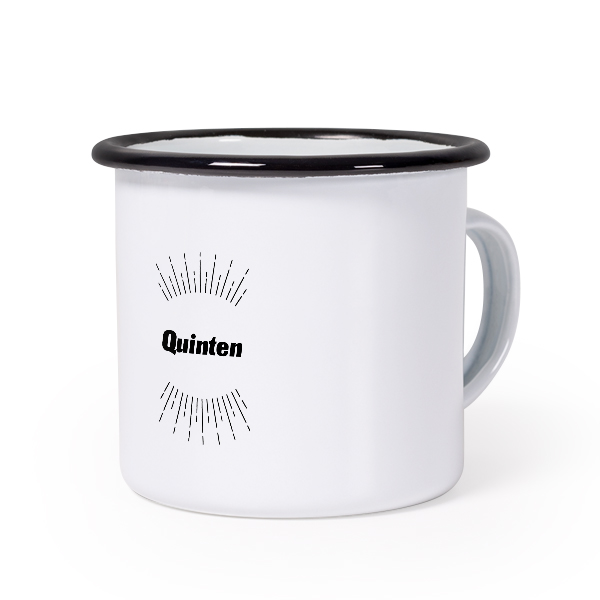 Enamel Mug Black