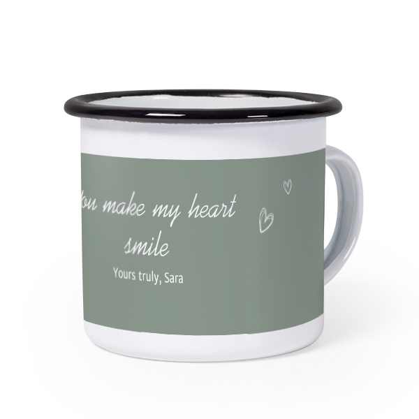 Enamel Mug Black