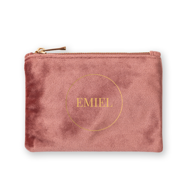 Makeup Organiser Velour Pink Makeup Organiser Velour Pink