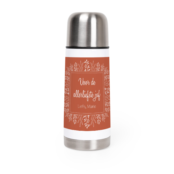 Aluminium thermosfles 35 cl
