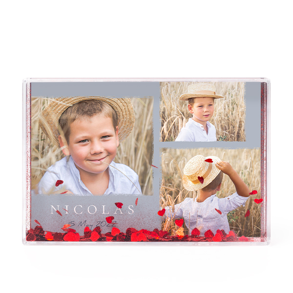 Fotoblok met glitters Fotoblok met glitters