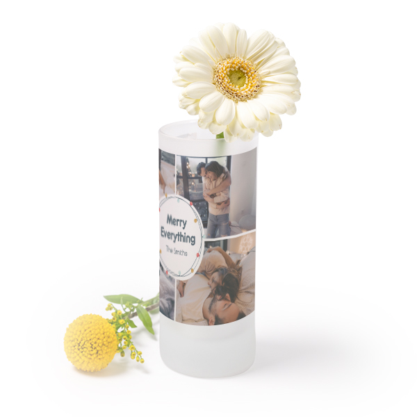 Vase verre droit Vase verre droit