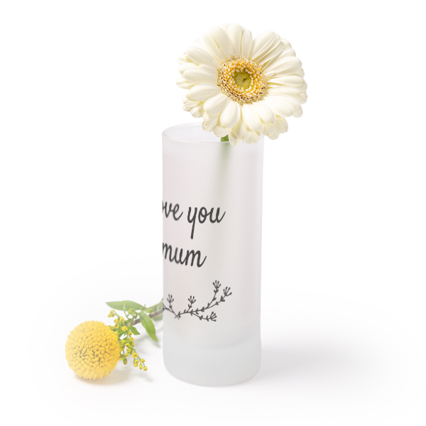 Vase i Matteret Glas Vase i Matteret Glas