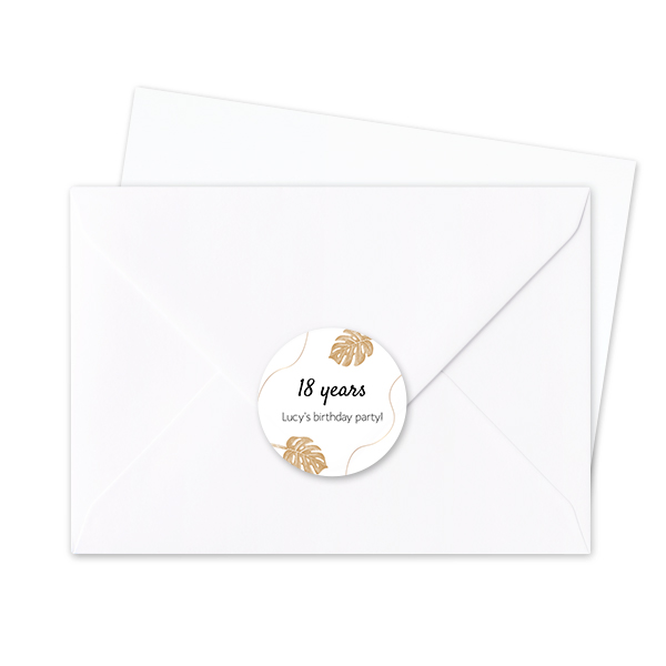 Seal Sticker Round Seal Sticker Round