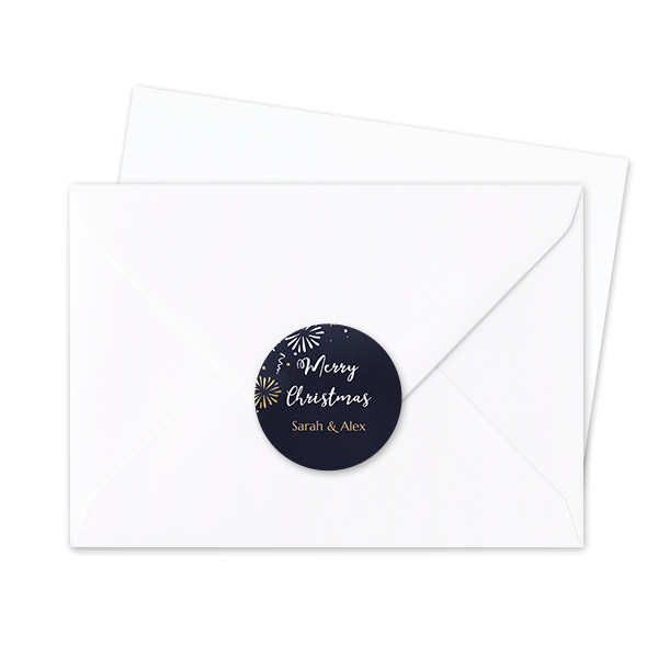Autocollants pour enveloppes Rondes (lot de 24) Autocollants pour enveloppes Rondes (lot de 24)