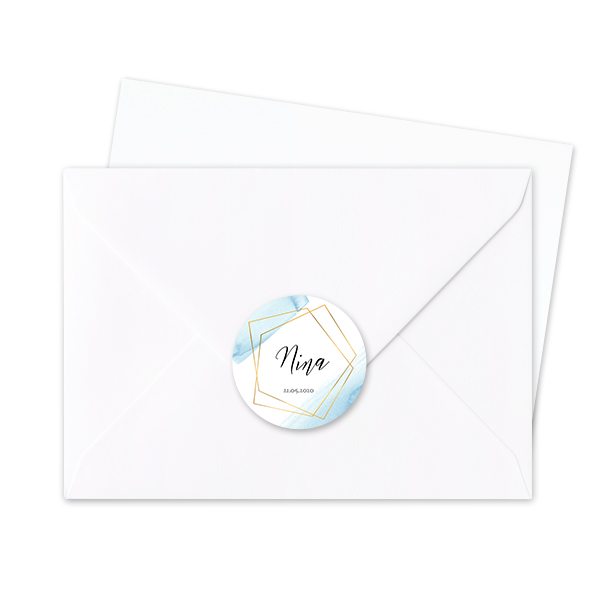 Autocollants pour enveloppes Rondes (lot de 24) Autocollants pour enveloppes Rondes (lot de 24)