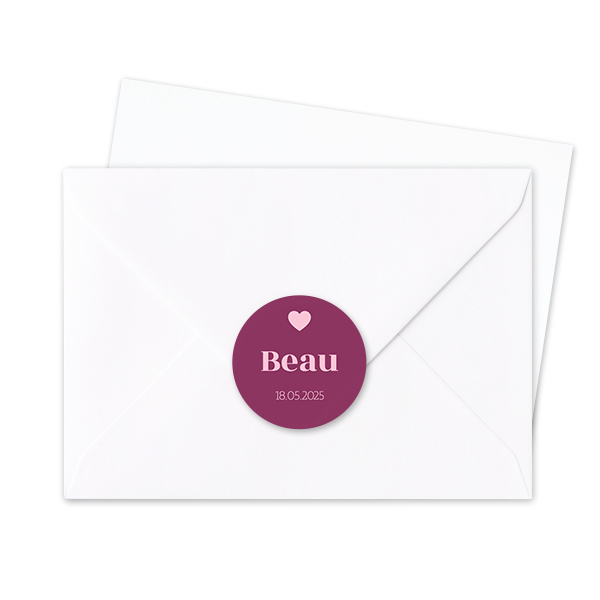 Autocollants pour enveloppes Rondes (lot de 24) Autocollants pour enveloppes Rondes (lot de 24)