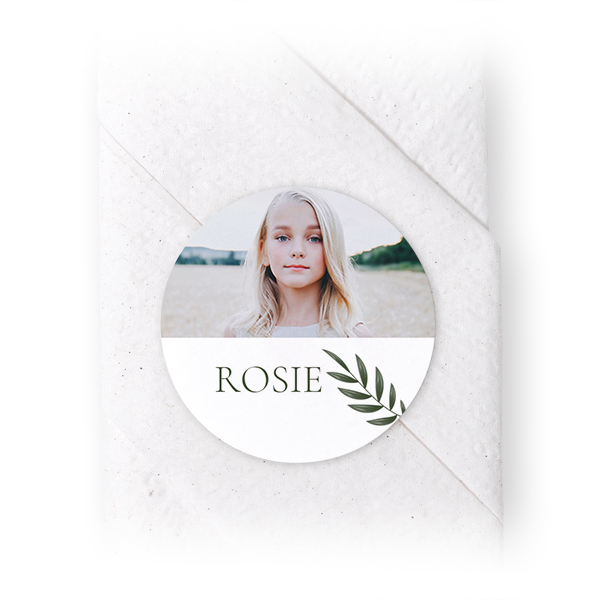 Stickers voor servetten Rond - Set van 24 Stickers voor servetten Rond - Set van 24