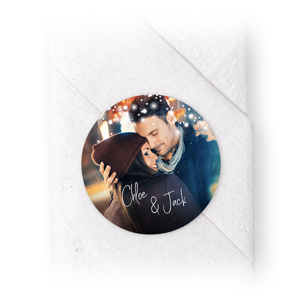 Stickers voor servetten Rond - Set van 24 Stickers voor servetten Rond - Set van 24