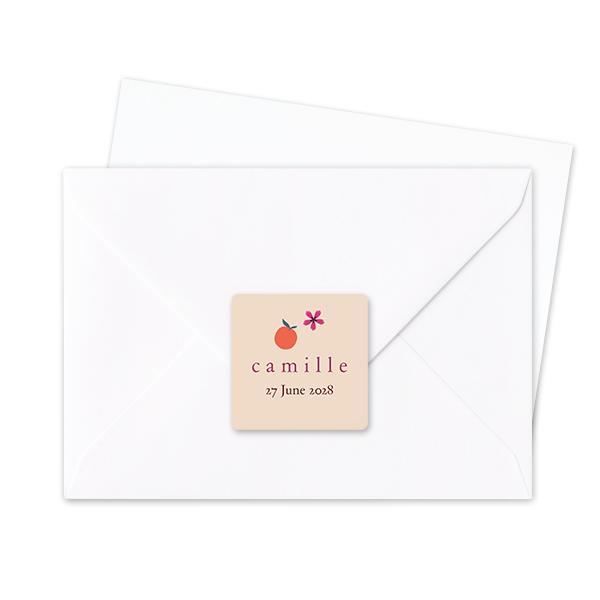 Seal Sticker Square - set of 24 Seal Sticker Square - set of 24