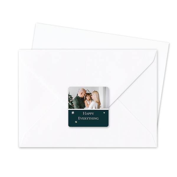 Seal Sticker Square - set of 24