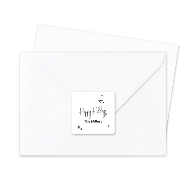 Seal Sticker Square - set of 24