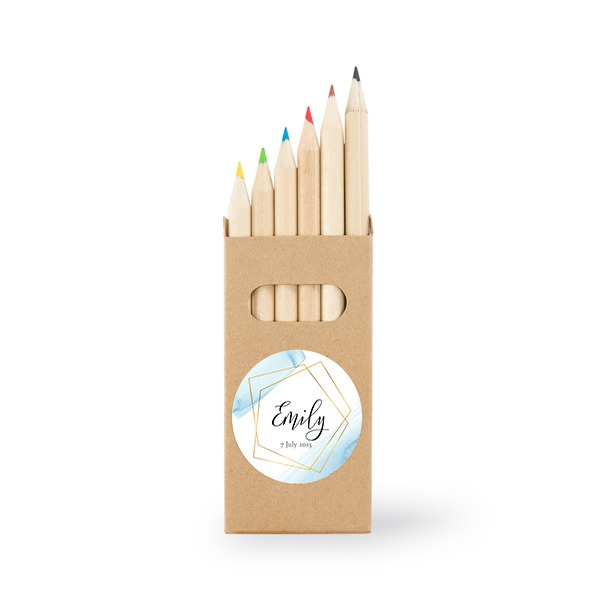 Doosjes met kleurpotloden - Set van 24