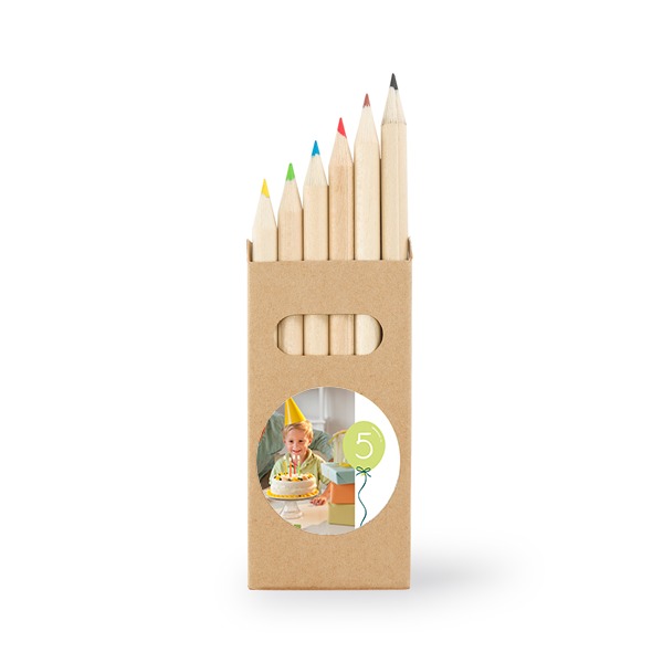 Set of 24 Coloured Pencils