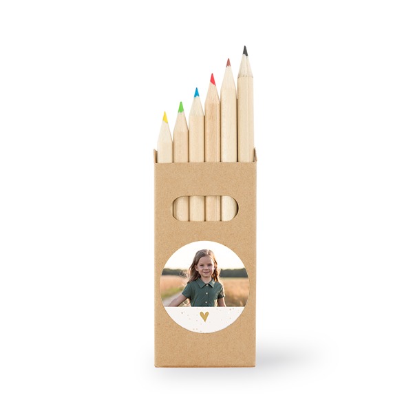 Doosjes met kleurpotloden - Set van 24