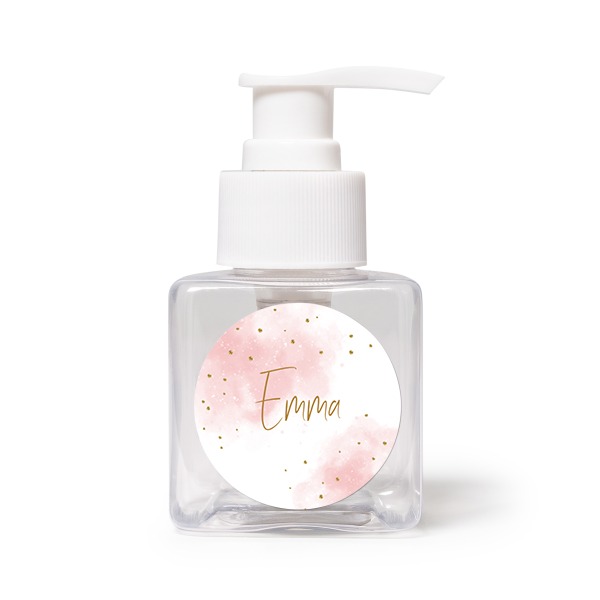 Mini Soap Dispenser White Round - set of 12