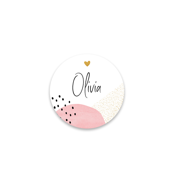 Foto Sticker Rund (24er Set)