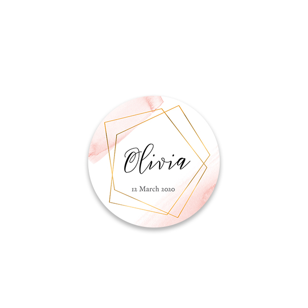 Foto Sticker Rund (24er Set)