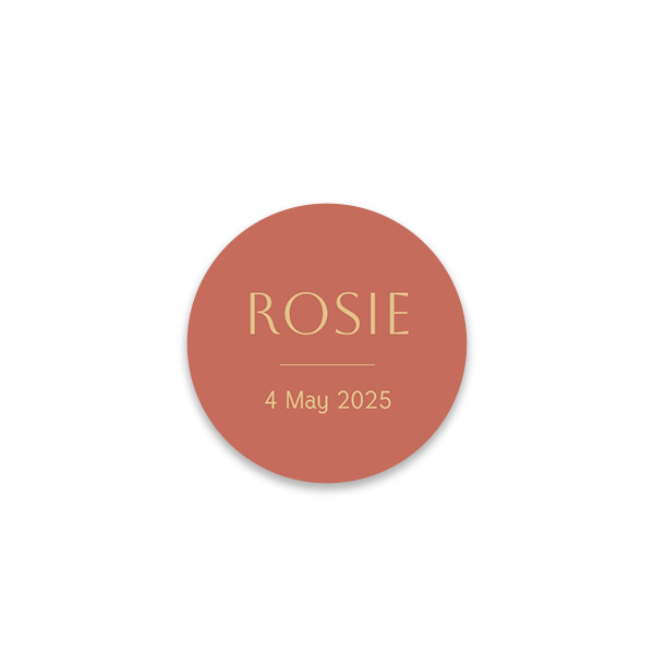 Gift Stickers Round (set of 24)