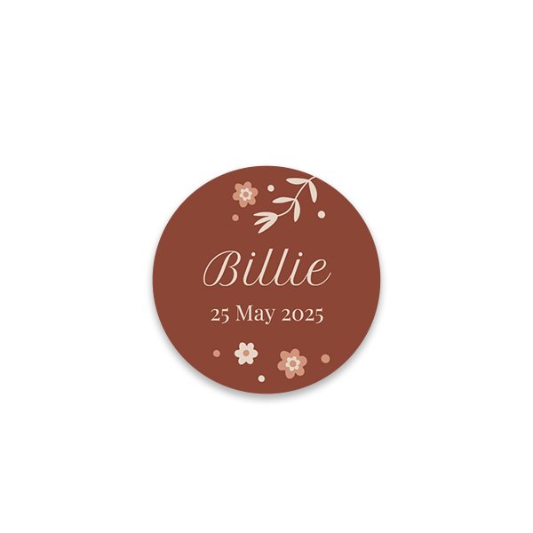 Foto Sticker Rund (12er Set)