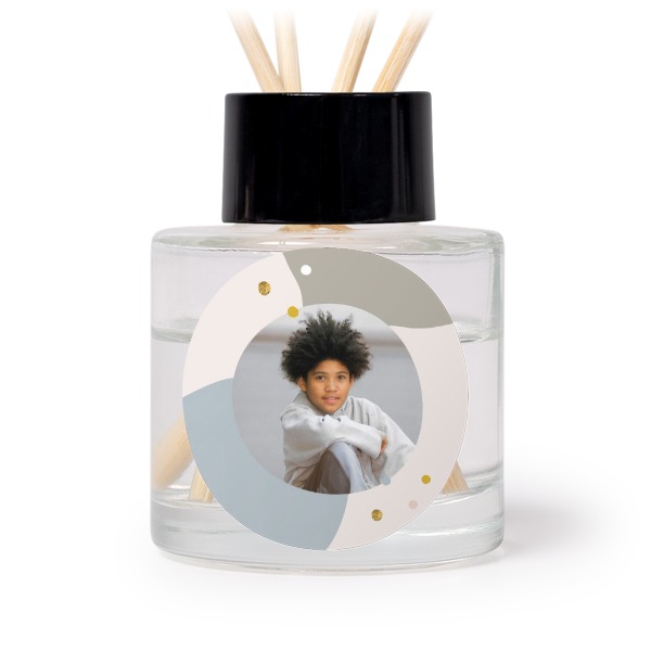 Huisparfum diffuser zwart rond - Set van 12 Huisparfum diffuser zwart rond - Set van 12